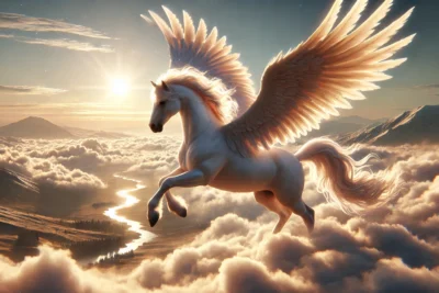 Animal místico Pegaso